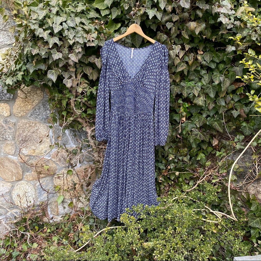 Free people maxi floral dress